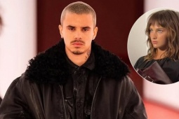 Romeo Beckham chạm mặt người yêu cũ tại show thời trang