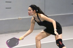 Thể thao - Diễn viên Diệp Bảo Ngọc rướm máu khi thi pickleball, sưu tập hàng chục huy chương