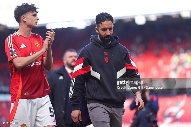 Thành tích của đội bóng dưới quyền Ruben Amorim cực kỳ bết bát