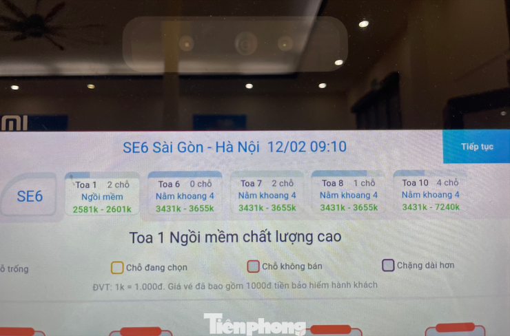 'Cháy' vé tàu Tết ngay ngày đầu mở bán - 3