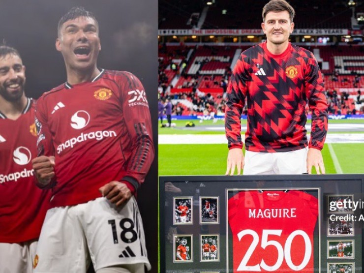 Maguire - Fernandes đón cột mốc mới ở MU, Casemiro biến Chelsea thành "mồi ngon"