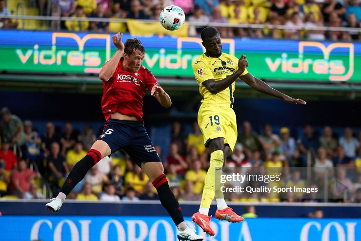 Villarreal gặp nhiều khó khăn trước Osasuna