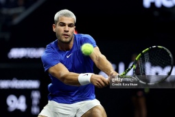Video tennis Alcaraz - Taylor Fritz: Choáng váng 2 set, cú sốc "tiểu Nadal" (Laver Cup)