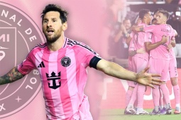 Bóng đá - Messi lập cú đúp và kiến tạo: Điểm 10 tuyệt đối, ghi danh lịch sử Nhà nghề Mỹ