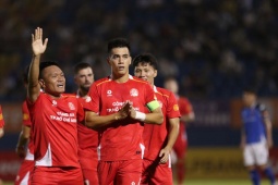 Trực tiếp bóng đá Becamex TP.HCM - Công an TP.HCM: Đội khách ghi bàn thứ 3 ấn định (V-League) (Hết giờ)