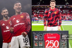 Maguire - Fernandes đón cột mốc mới ở MU, Casemiro biến Chelsea thành "mồi ngon"
