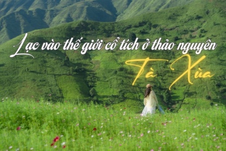 Lạc vào thế giới cổ tích ở thảo nguyên Tà Xùa