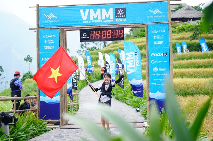 Giang Nguyễn trở thành á quân ở lần đầu dự cự ly địa hinh 100km 