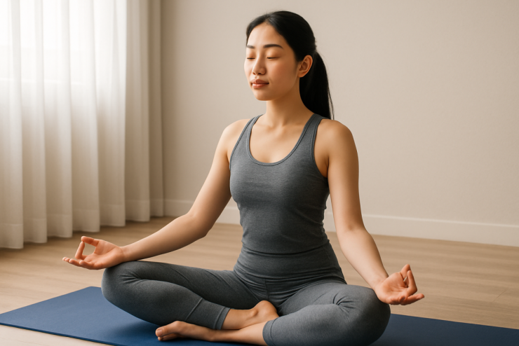 5 động tác yoga giúp thận, gan khỏe mạnh - 2