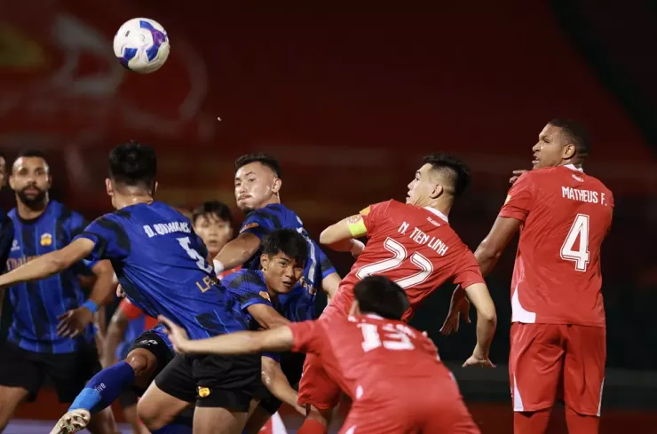 Chủ nhà Becamex Bình Dương có lẽ chỉ mong hòa CLB Công an TP.HCM. Ảnh: CCT.