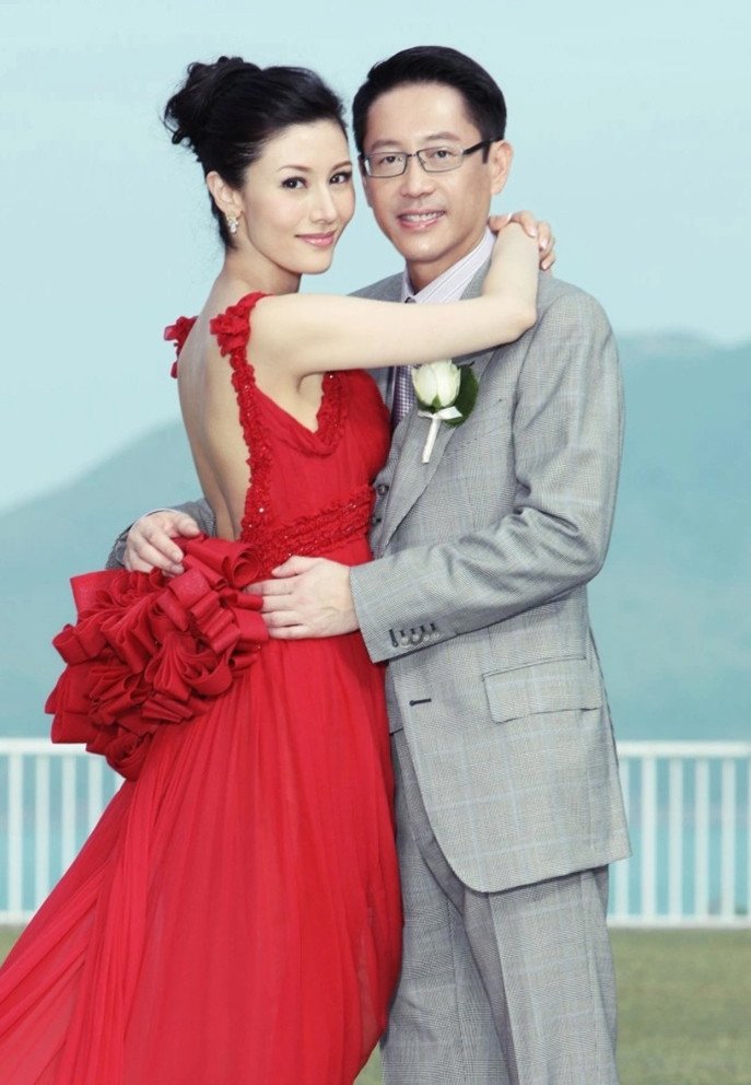 Hoa hậu Lý Gia Hân và ông xã - đại gia Hứa Tấn Hanh. 