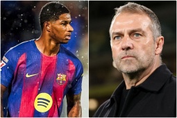 Bóng đá - Hansi Flick "dằn mặt" Rashford, mất suất đá chính ở Barcelona vì muộn 2 phút