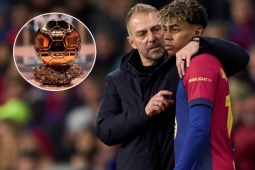 Bóng đá - HLV Flick nói về khả năng Yamal đoạt QBV, lo vì cầu thủ Barca chấn thương