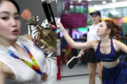 Thể thao - Kiều Trinh so tài dàn hot girl nóng bỏng pickleball, Đặng Yến giành danh hiệu hoa khôi