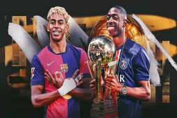 Đêm nay trao giải Quả bóng vàng: Yamal đấu Dembele, huyền thoại Ronaldinho xướng tên