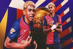 Rúng động tin Yamal giành Quả bóng vàng 2025, vượt Dembele & Vitinha của PSG