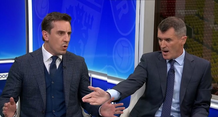 Các huyền thoại thường xuyên “xát muối” qua các chương trình bình luận càng khiến phòng thay đồ Old Trafford trở nên căng thẳng 