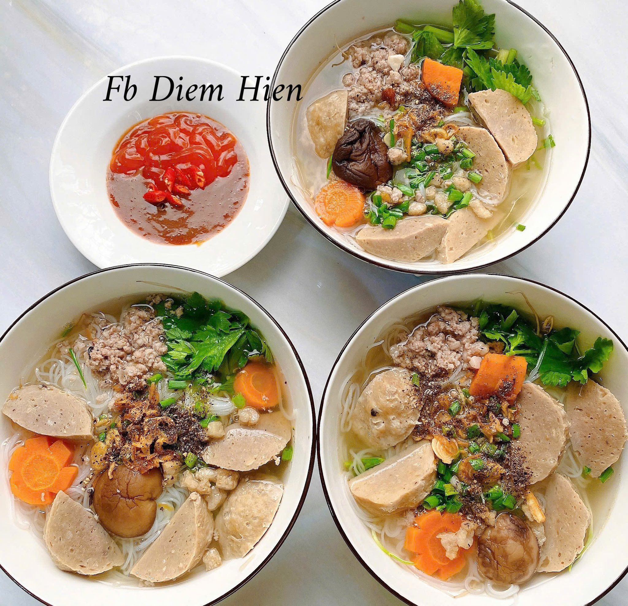 Hủ tiếu bò viên&nbsp;