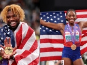 Mỹ thống trị giải điền kinh thế giới với 16 HCV, 2 sao tốc độ Lyles - Melissa rực sáng