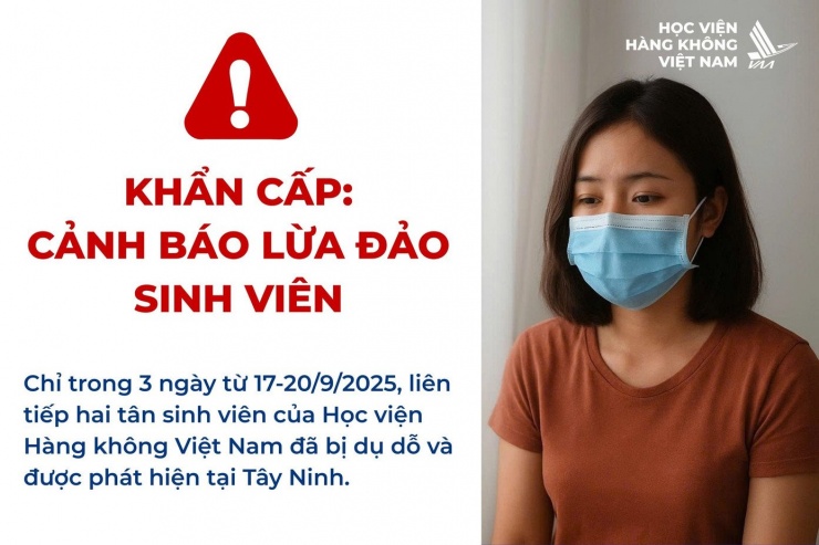 Trong 3 ngày có liên tiếp hai tân sinh viên mất tích, trường học ra thông báo khẩn - 1