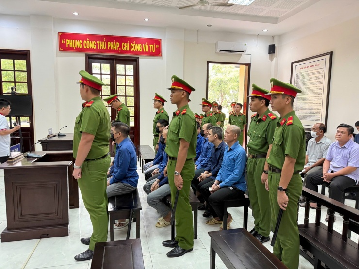 An ninh phiên toà được thắt chặt