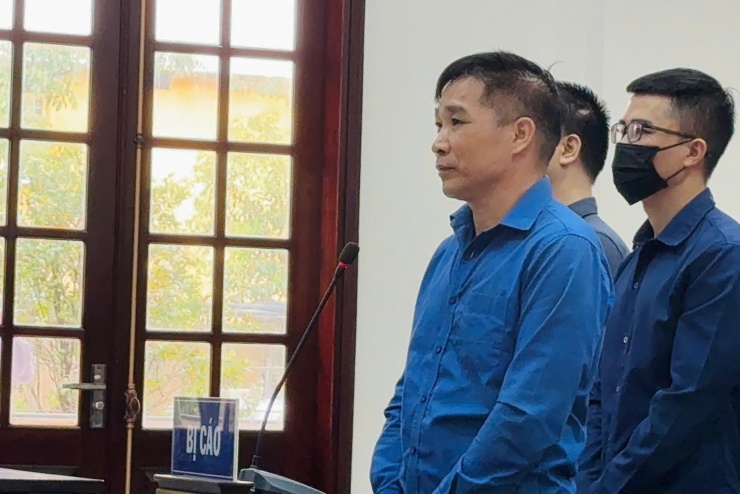 Bị cáo Phạm Đức Bình tại toà