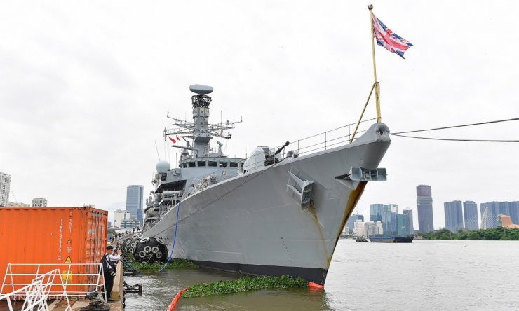 Dàn vũ khí trên hộ vệ hạm Anh thăm Việt Nam - 1