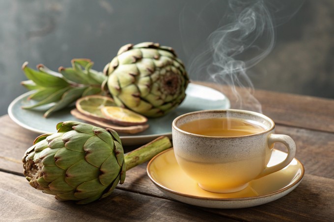 Trà atiso tăng cường hiệu quả thải độc gan, cải thiện men gan.