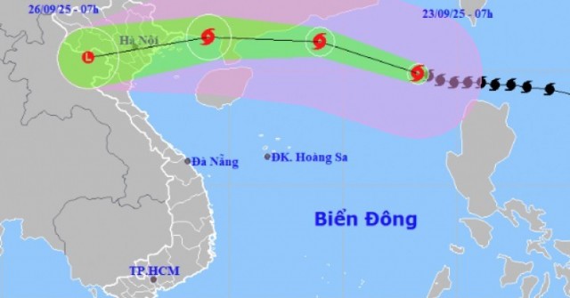 Tin bão mới nhất: Siêu bão Ragasa mạnh nhất 202...