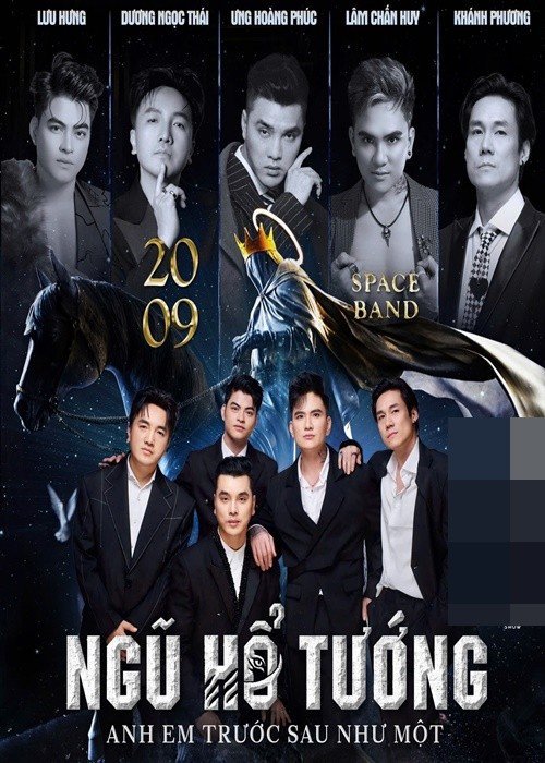 Theo Tiền Phong, Phòng An ninh mạng và Phòng chống tội phạm sử dụng công nghệ cao - Công an TPHCM triệu tập Ưng Hoàng Phúc, Khánh Phương, Dương Ngọc Thái, Lâm Chấn Huy và Lưu Hưng (các thành viên nhóm Ngũ hổ tướng) liên quan đến việc 'đăng tải MV trên nền tảng mạng xã hội'. Ảnh: FB Ưng Hoàng Phúc.
