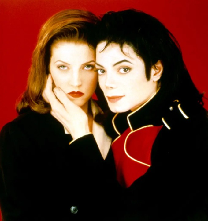 Lisa Marie Presley và Michael Jackson. Ảnh: Page Six