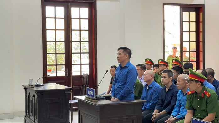 Bị cáo Phạm Đức Bình tại toà