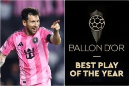 Messi bất ngờ có tên ở đề cử hạng mục mới của giải Quả bóng vàng 2025