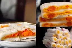 Bánh dẻo nhân trứng muối "lên trending", tranh luận cách ăn kiểu mới có "xịn hơn"