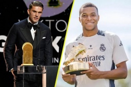 Vì sao Mbappe thắng  " Chiếc giày vàng " , nhưng Gyokeres mới là  " Tiền đạo xuất sắc nhất " ?
