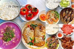 Thực đơn toàn món dân dã khiến ai nhìn thấy cũng thèm được về nhà ăn cơm