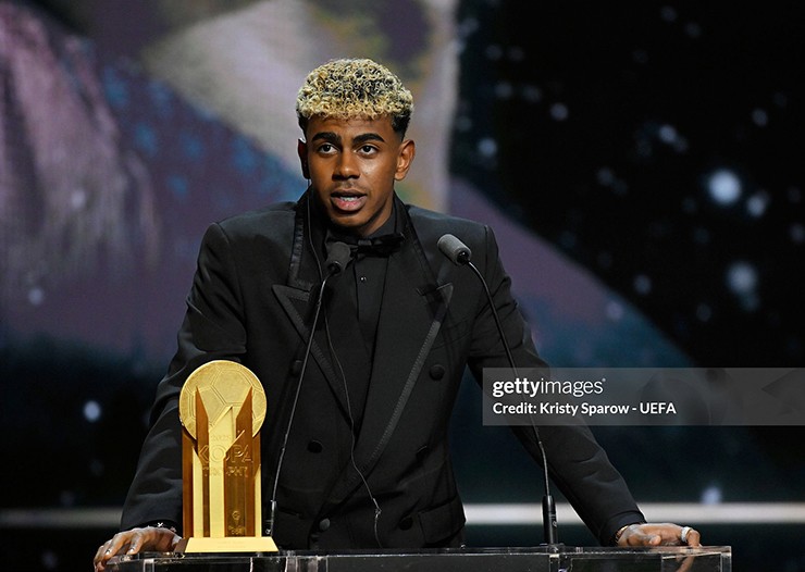 Lamine Yamal lần thứ hai liên tiếp đoạt Kopa Trophy cho Cầu thủ trẻ xuất sắc nhất năm