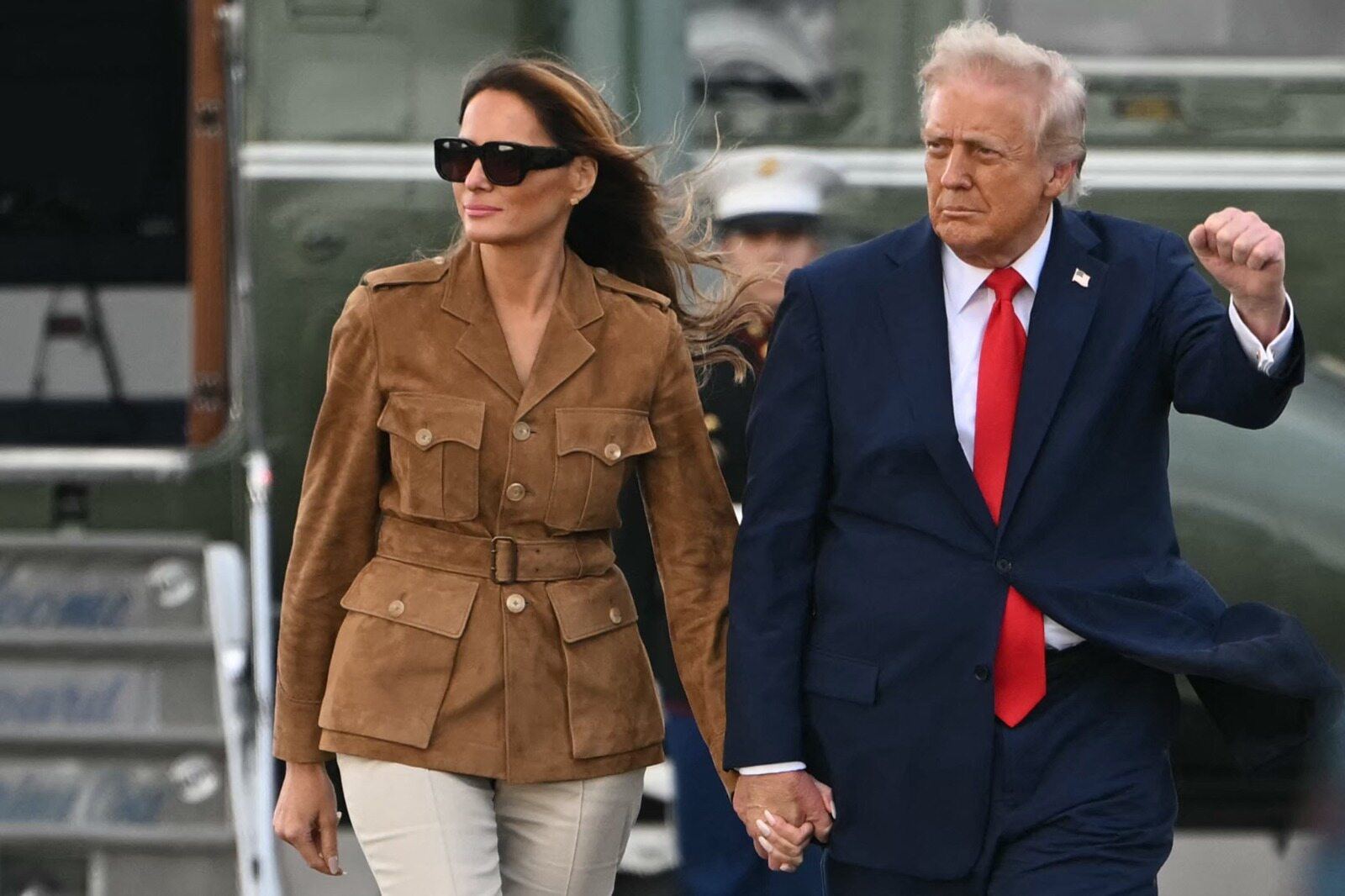 Vợ chồng ông Trump