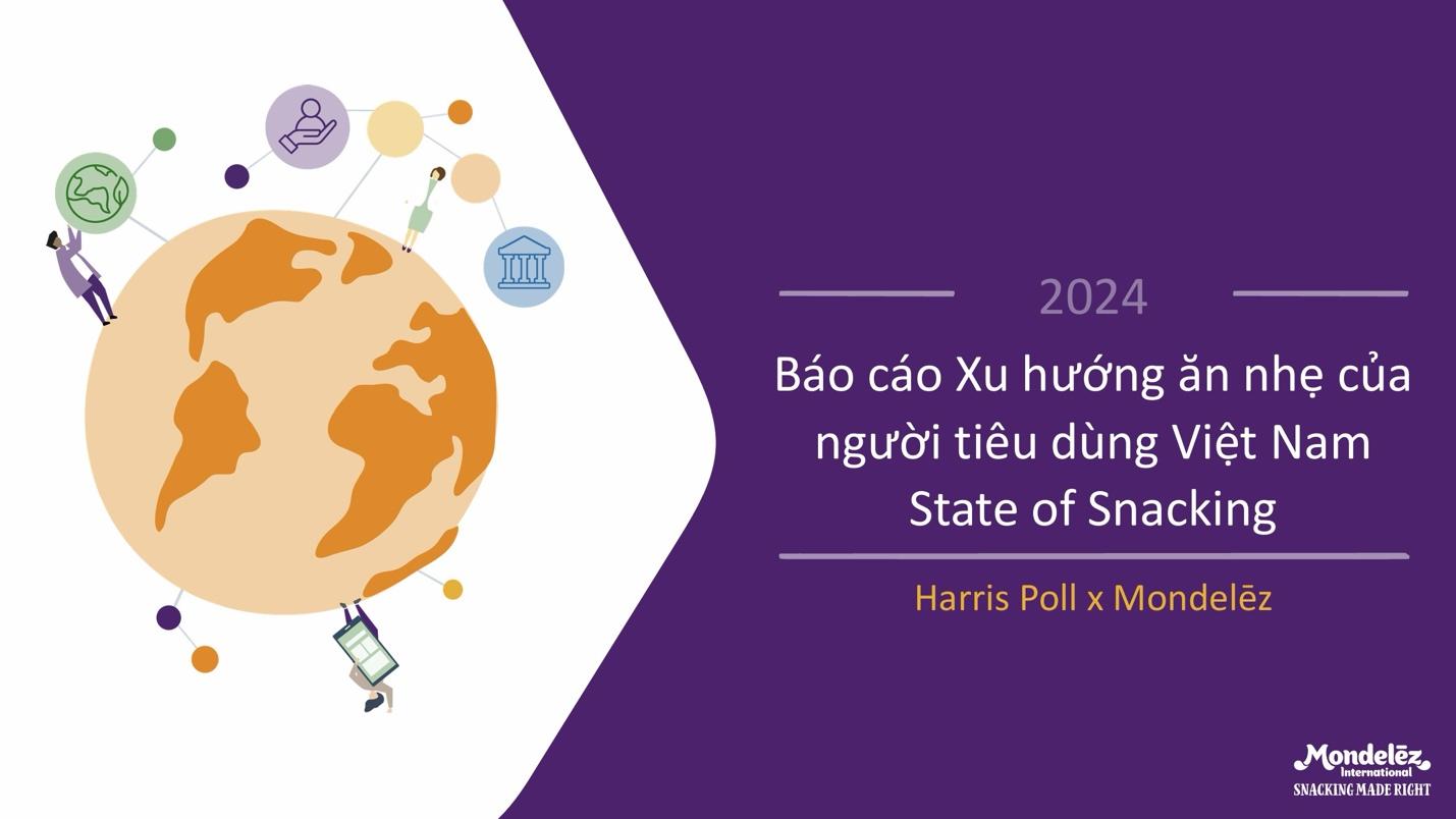 Báo cáo Xu hướng ăn nhẹ của người tiêu dùng Việt Nam lần đầu tiên được Mondelez Kinh Đô phát hành tại thị trường Việt Nam.