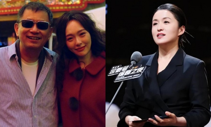 Cố Nhị tố cáo đạo diễn Vương Gia Vệ và biên kịch Tần Văn (phải) ăn cắp kịch bản của anh. Sự việc gây chấn động giới giải trí Trung Quốc vì Vương Gia Vệ là đạo diễn huyền thoại, có danh tiếng cao trong nghề.