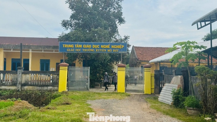 Trung tâm GDNN-GDTX Mộ Đức cơ sở 2.