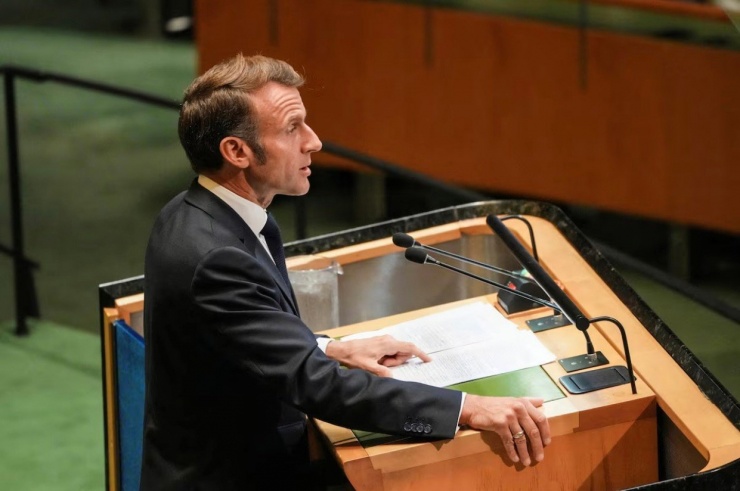 Tổng thống Pháp Emmanuel Macron. (Ảnh: Reuters)