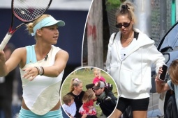 "Nữ thần" tennis đình đám 1 thời Kournikova mang thai lần thứ 4 ở tuổi 44