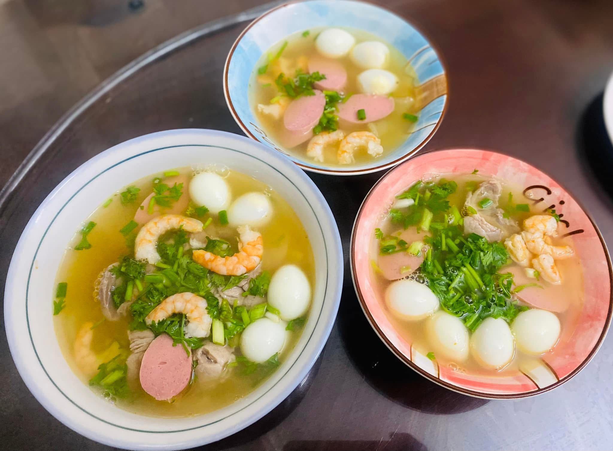 Bánh canh phồng tôm