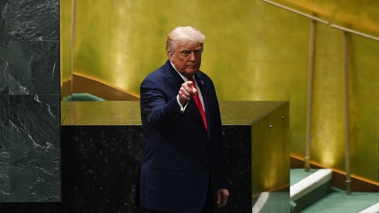 Tổng thống Mỹ Donald Trump tại trụ sở Liên Hợp Quốc ở New York vào ngày 23/9. Ảnh: Global Look Press.