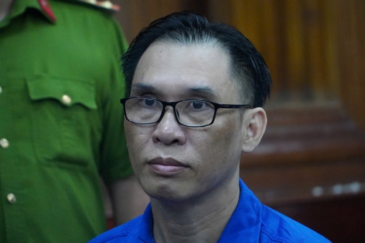 Bị cáo Đinh Trường Chinh tại phiên tòa.