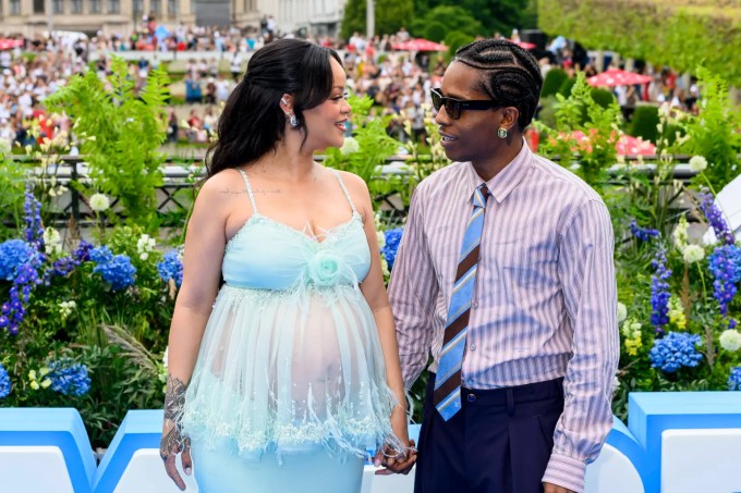 Rihanna và A$AP Rocky đồng hành trong nhiều sự kiện. Ảnh: ZUMAPRESS