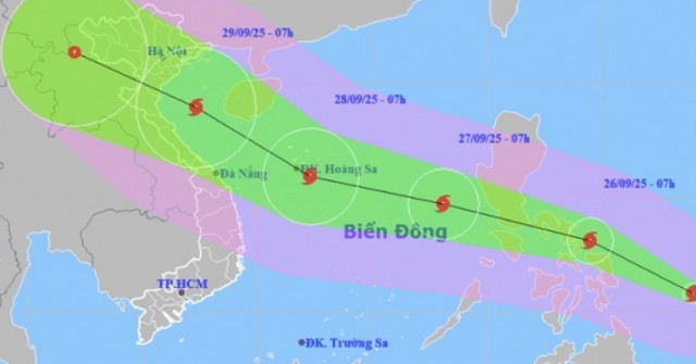 Tiếp nối bão số 9, bão Bualoi dự báo giật tới c...