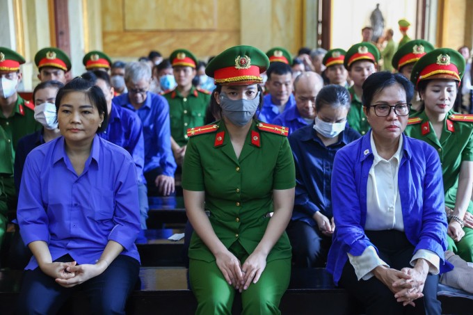 Vụ án có tổng cộng 16 bị cáo. Ảnh: Quỳnh Trần