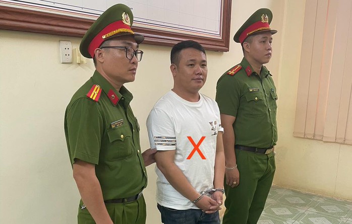 Bị can Lê Hoài Nam bị bắt tạm giam để điều tra về hành vi cố ý gây thương tích